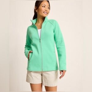 TOMMY BAHAMA Aruba Full-Zip Sweatshirt in Mint Green